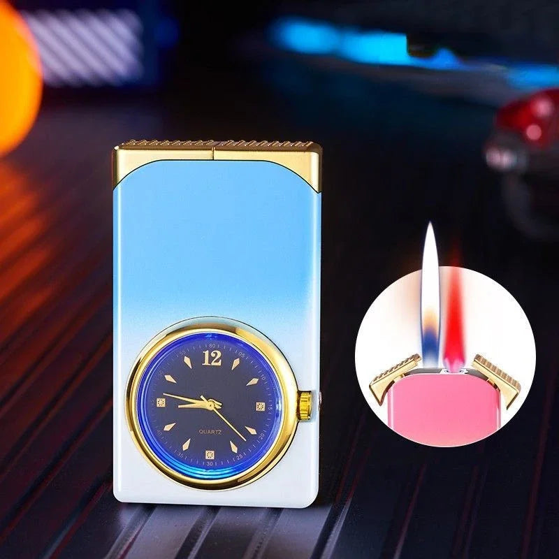 Creative Dual Fire Gradient Color Lighter Watch - Image 4