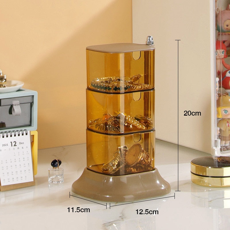 Rotating Makeup Storage Box - Image 9