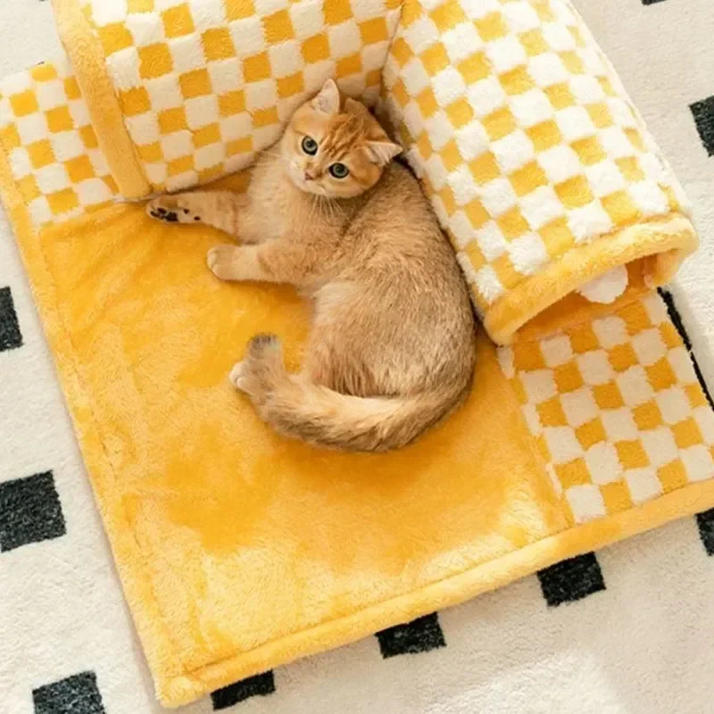 Smart Cat Creative Interactive Bed Pet Tunnel - Image 1