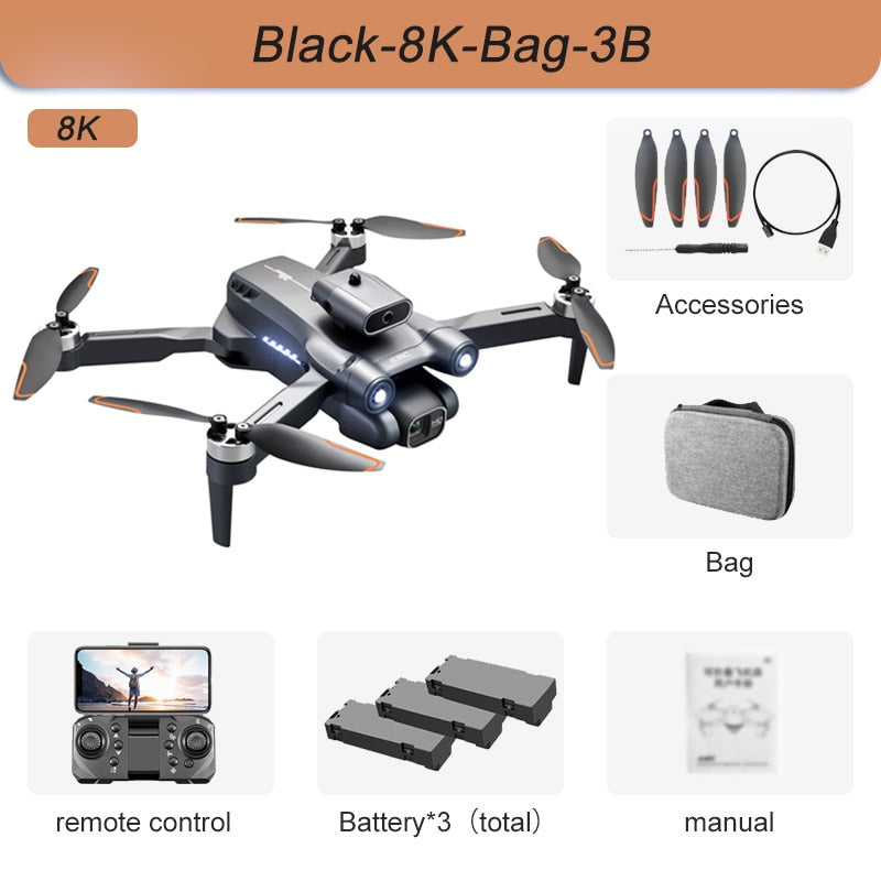 Pro View Aerial Photography Foldable Travel Mini Drone - Image 5
