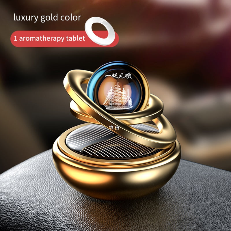 Creative Double-Ring Car Air Freshener - Image 12