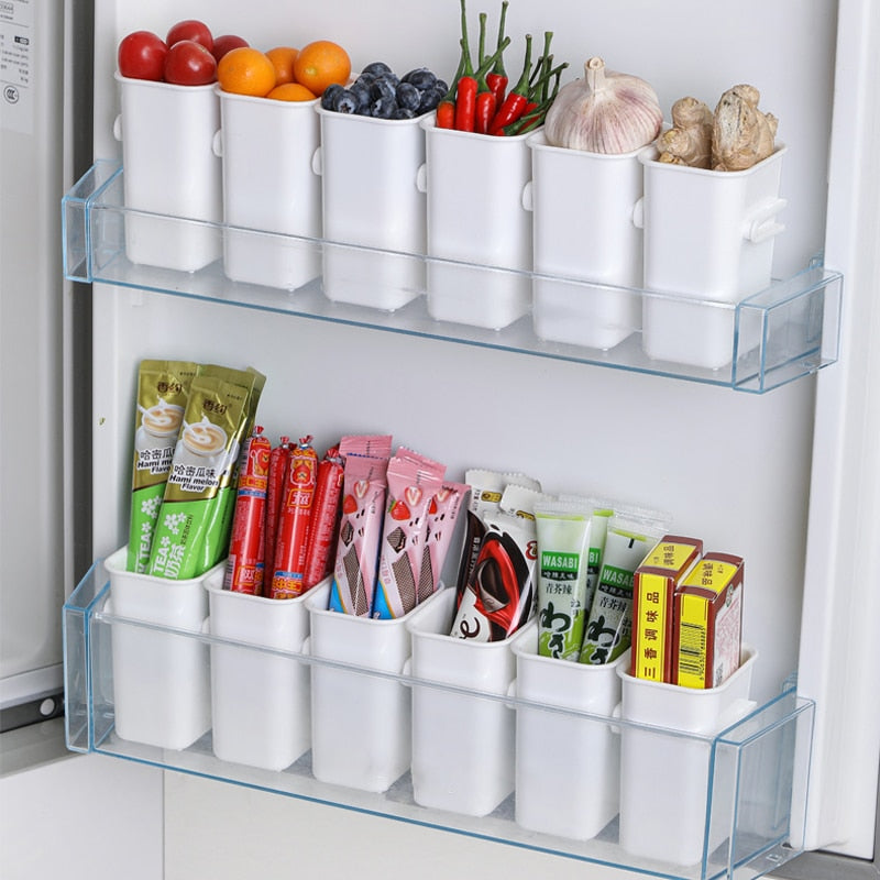 Side Door Refrigerator Organizer Food Storage Box - Image 1