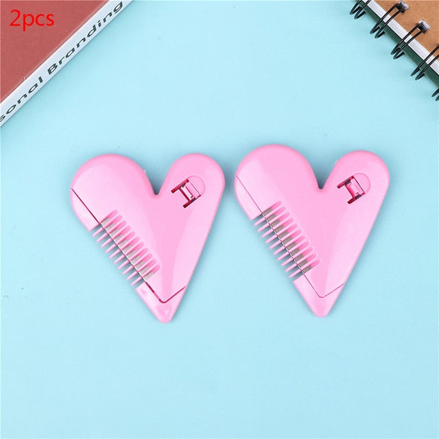 Heart Shape Hair Cutting Comb - Image 1