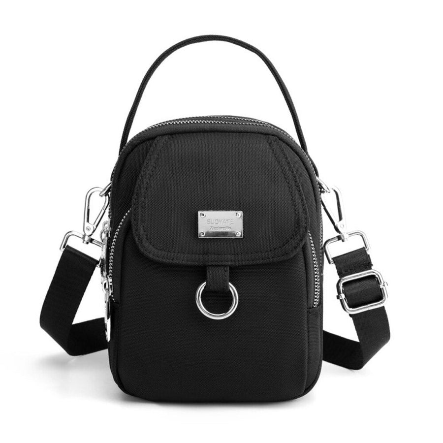 Leather Trendy Chic Women Messenger Bag - Image 5