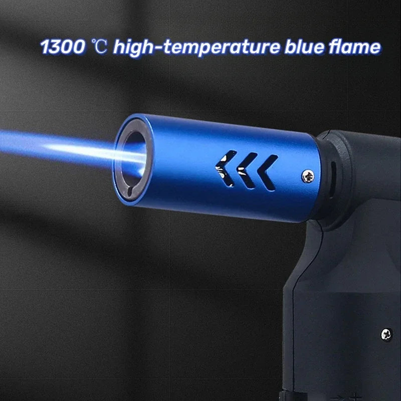 Direct Flame Outdoor Windproof Metal Butane Gas Lighter - Image 1