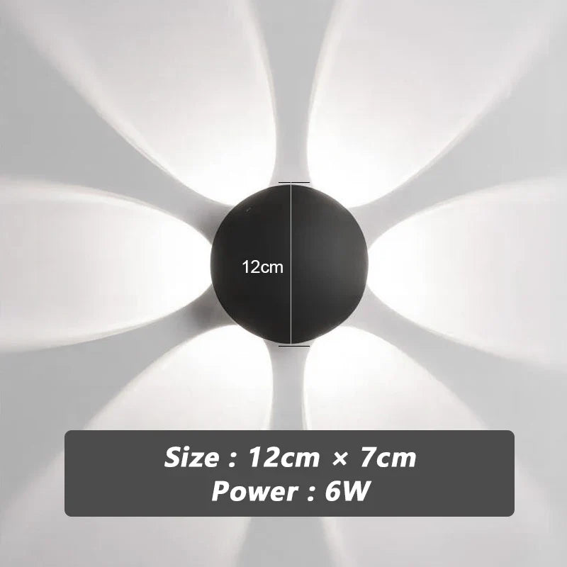 Black Prism Ambient Minimal Wall Lamp - Image 7