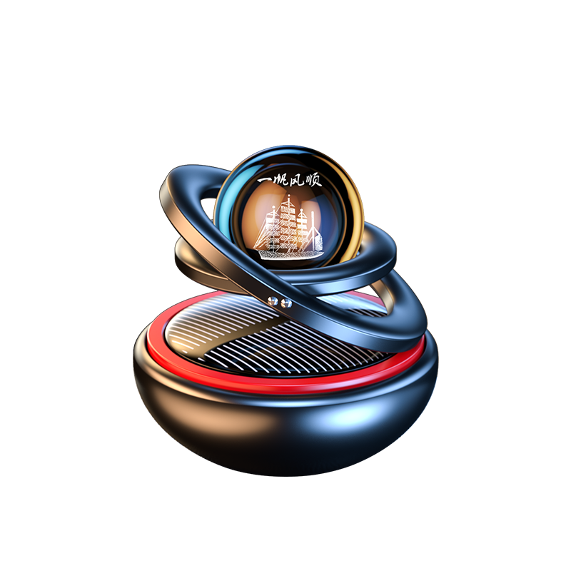 Creative Double-Ring Car Air Freshener - Image 6