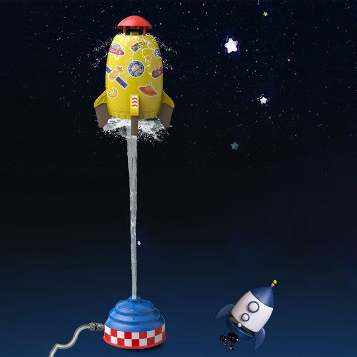 Water Spray Space Rocket Launcher Kids Toy - Image 0