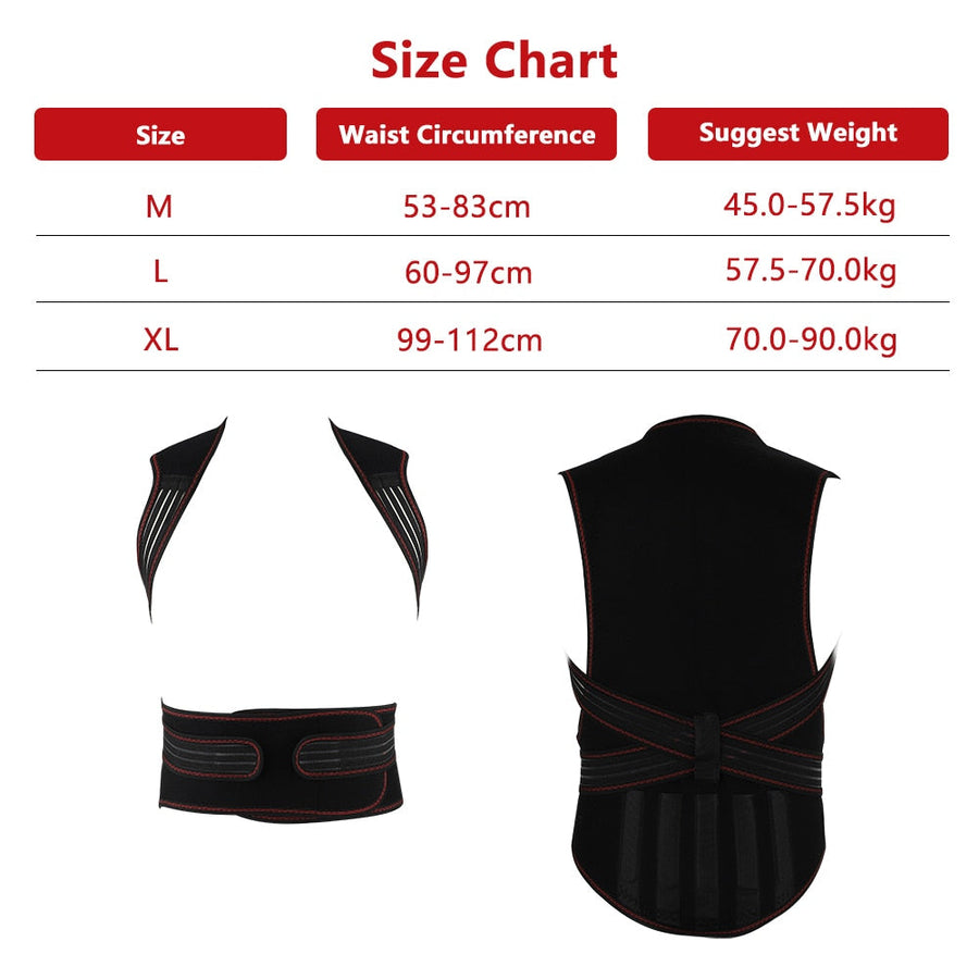 Self-Heating Magnetic Back Support Massager - Image 7