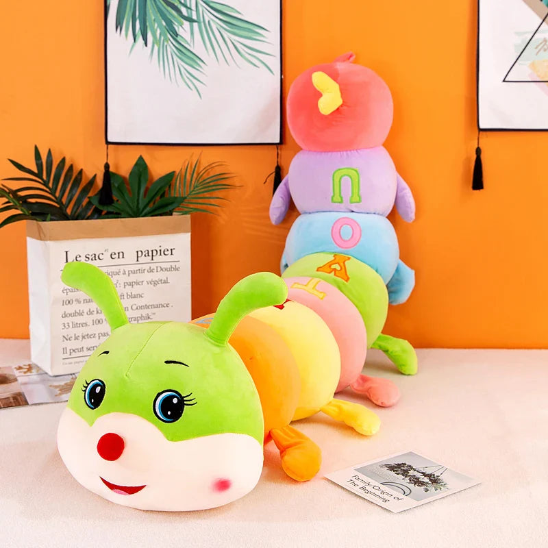 Happy Caterpillar Plush Toy - Image 1