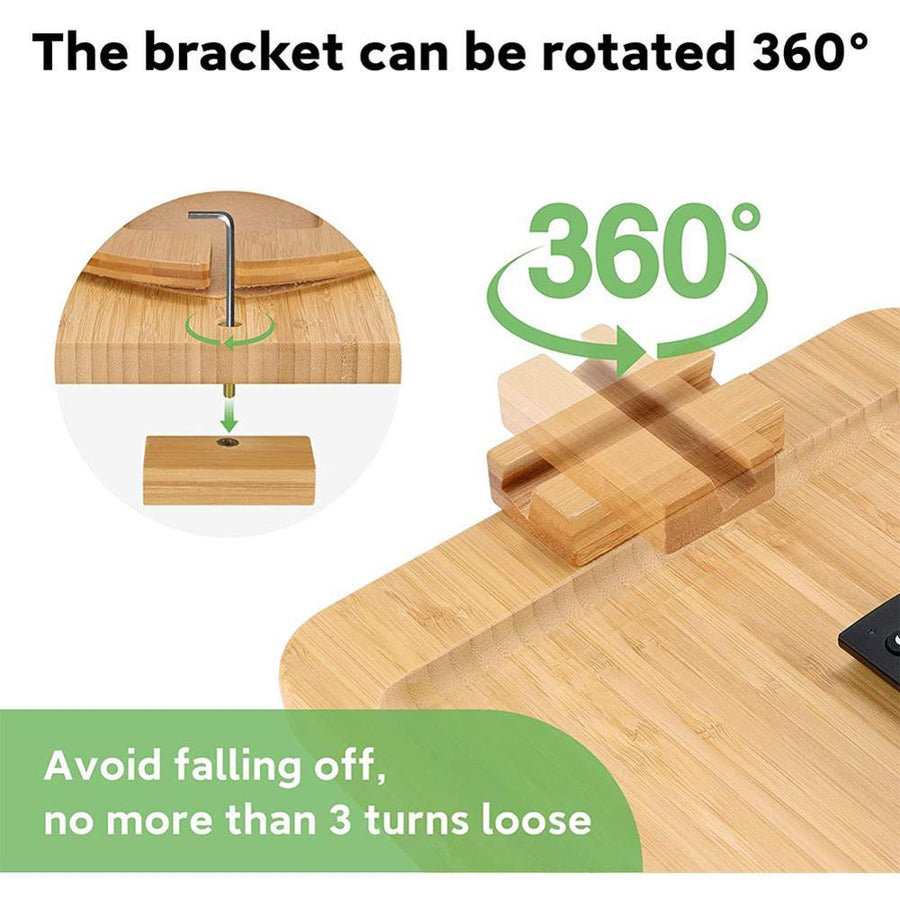 Comfy Sofa Armrest Wooden Tray - Image 5