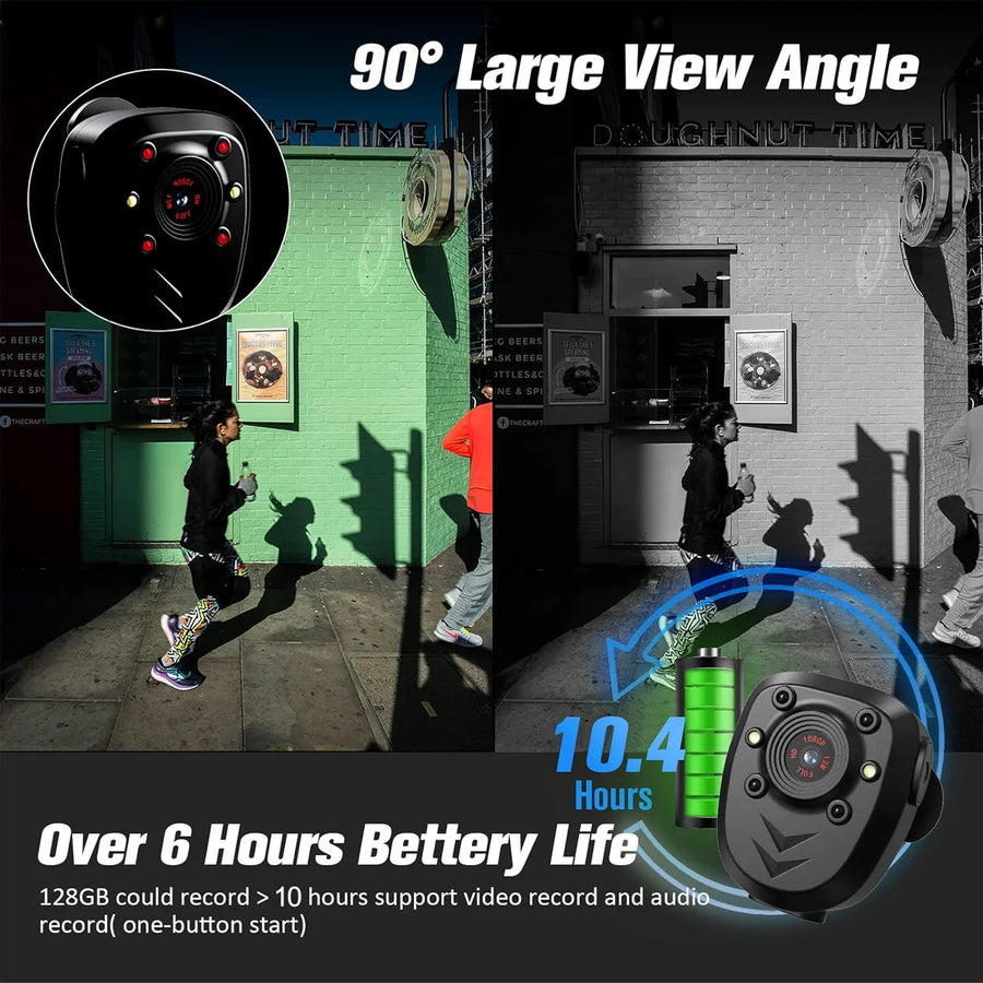 Compact View HD Night Vision Mini Secuirty Camera - Image 5