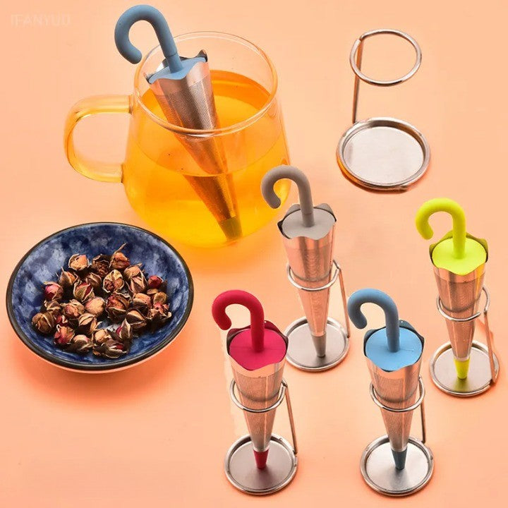Umbrella Stainless Steel Tea Infuser - Image 1