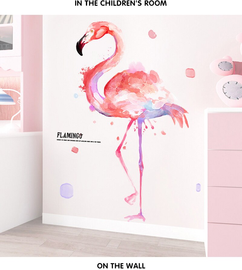 Flamingo Wall Stickers for Kids Room Home - Image 6