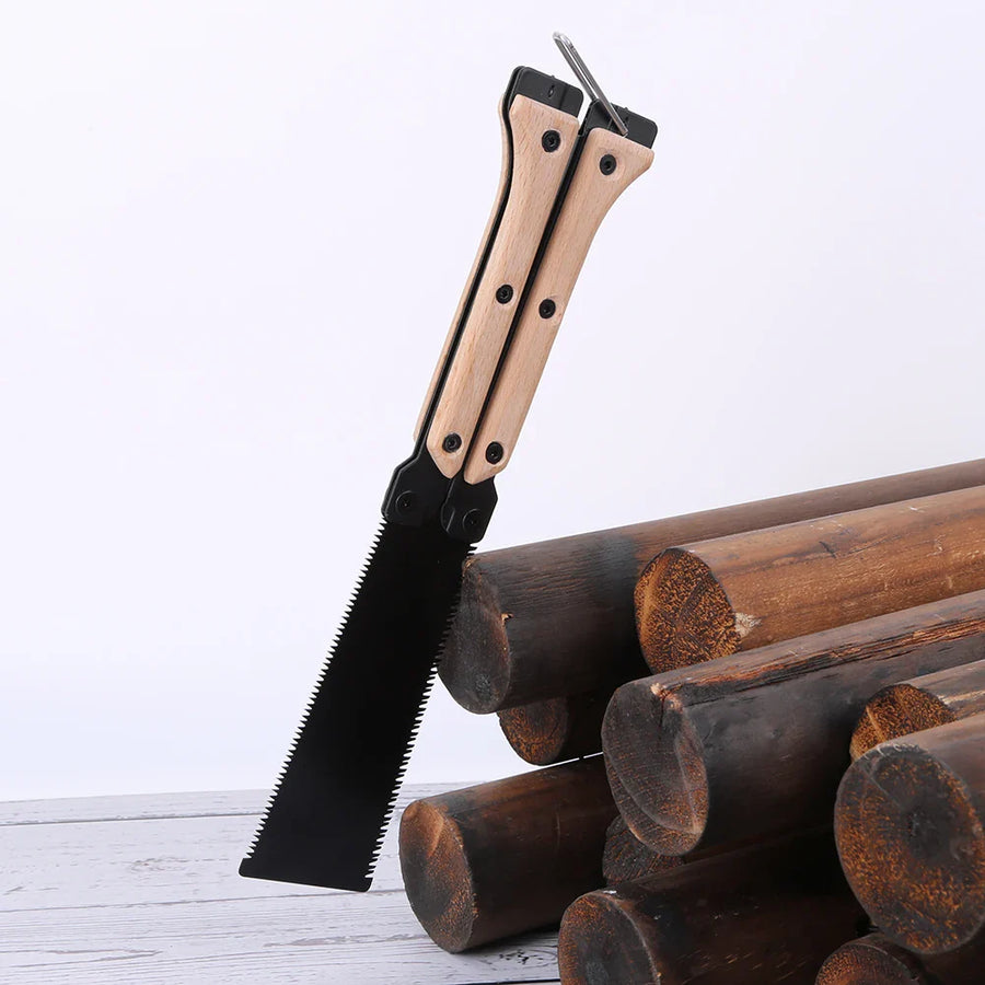 Sharp Double-Sided Mini Foldable Hand Saw - Image 2