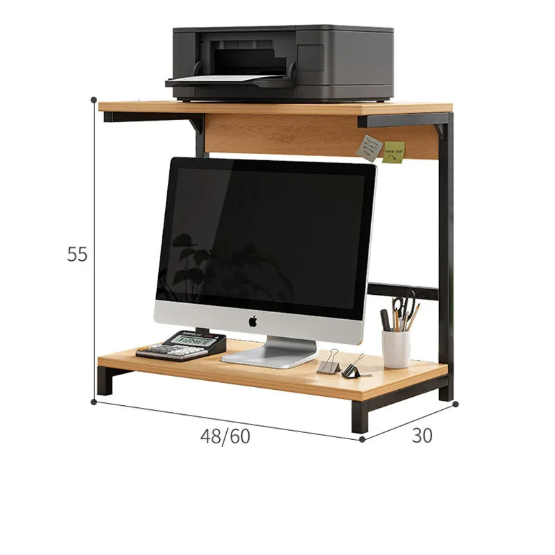 Office Hub Sleek Desk Organizer Monitor Stand - Image 5