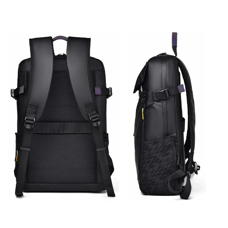 Multi-Compartment Urban Life Travel Backpack - Image 7