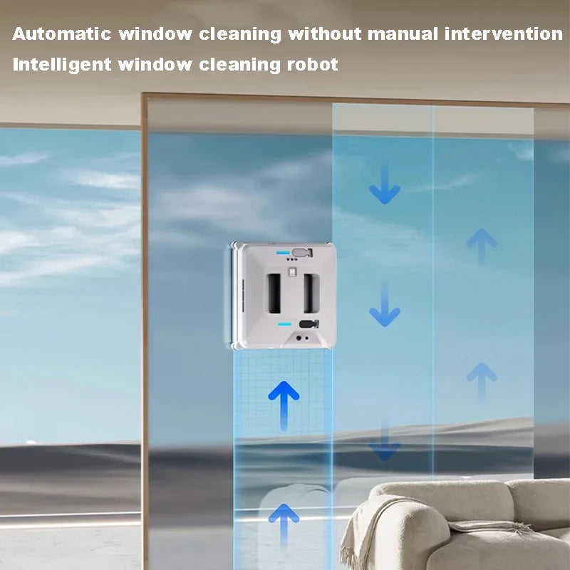 Dual Spray Smart Remote Control Window Cleaner Robot - Image 4