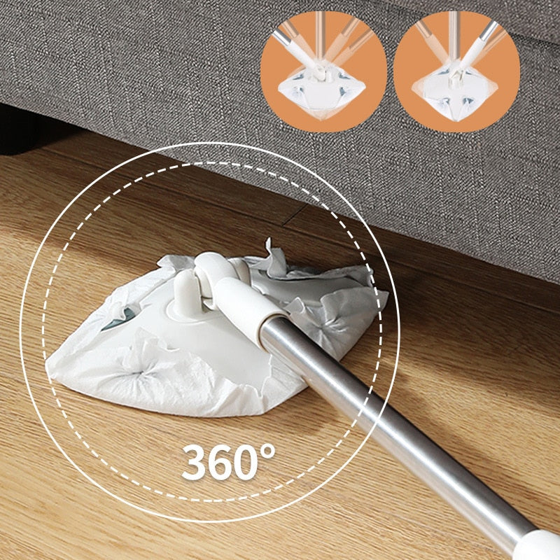 Lazy Clean Triangular Towel Mop - Image 4