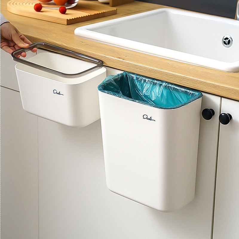 Kitchen Hangable Clean Corner Trash Can - Image 5
