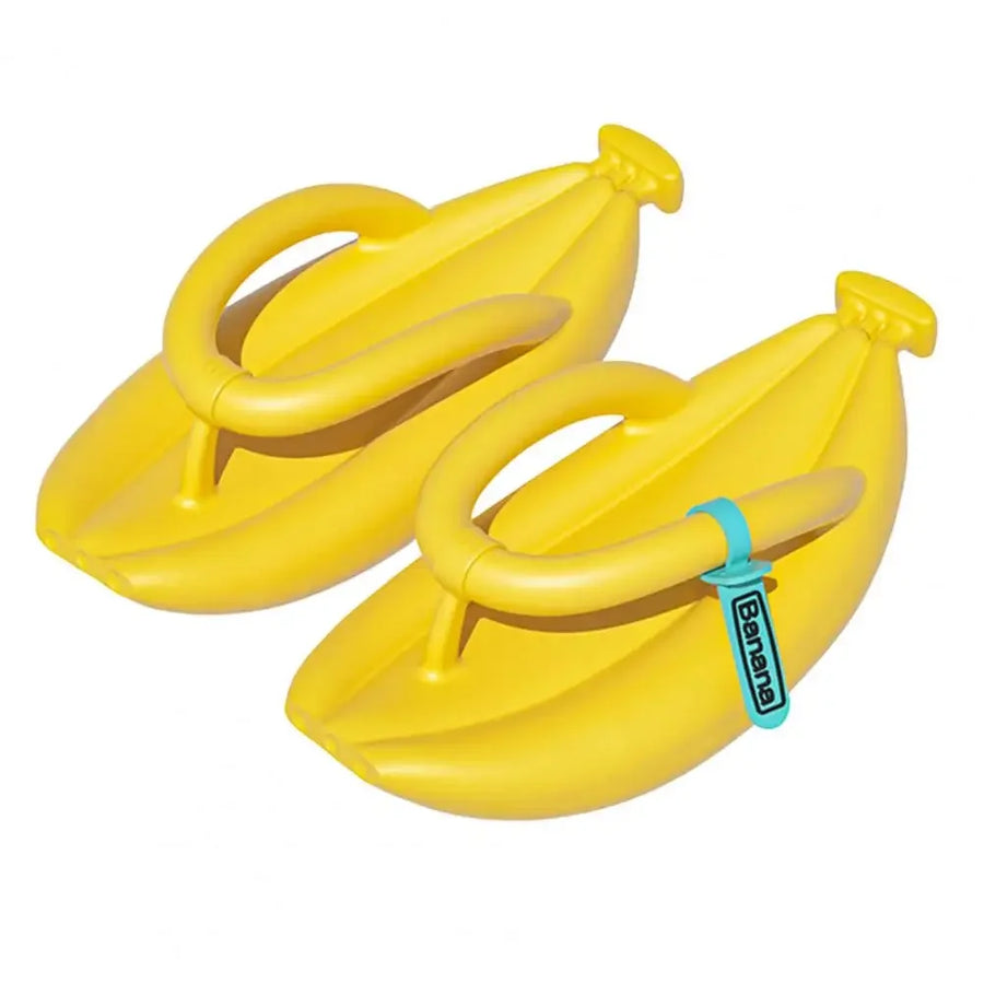 Second Banana Funny Plush House Slippers