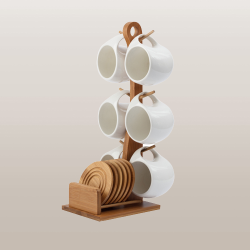Simple Harmony Ceramic Tea Pot Set - Image 10