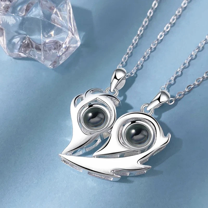 Couple Love Pair Magnetic Necklace - Image 8