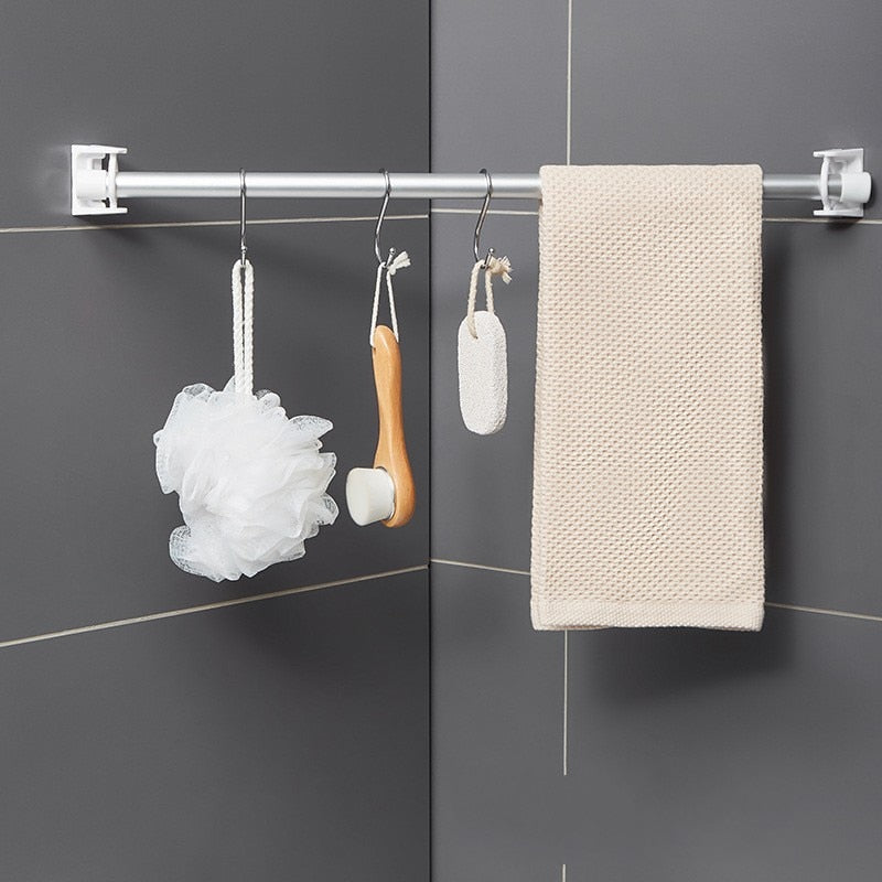 Punch-Free Handy Hook Adjustable Rod Holder - Image 3