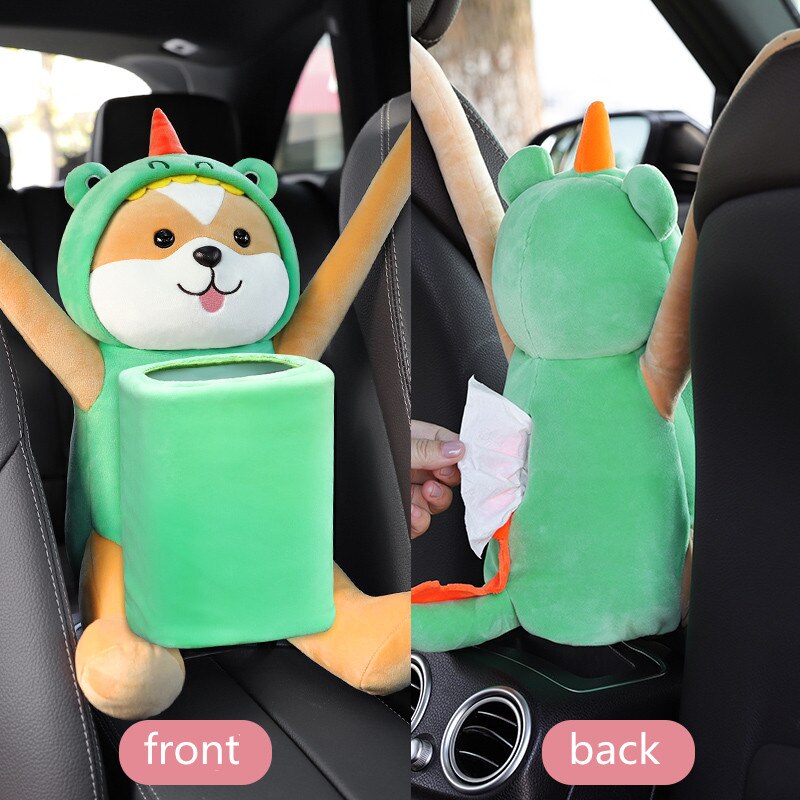 Cute Cartoon Animals Car Tissue Box - Image 4