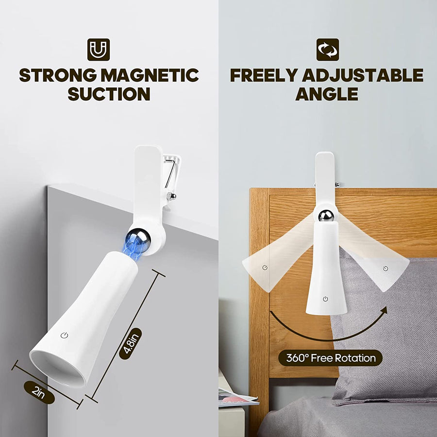 Shiny Orbit Rechargeable Rotating Desk Lamp - Image 6