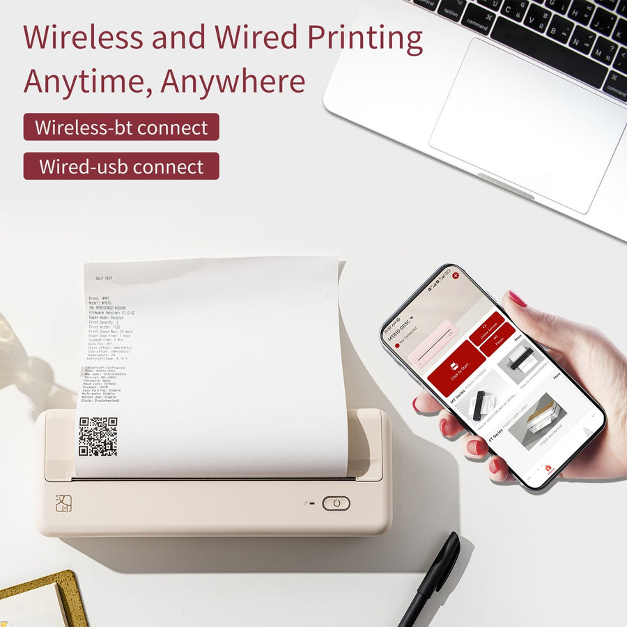 Pocket Print Portable Wireless A4 Printer - Image 7