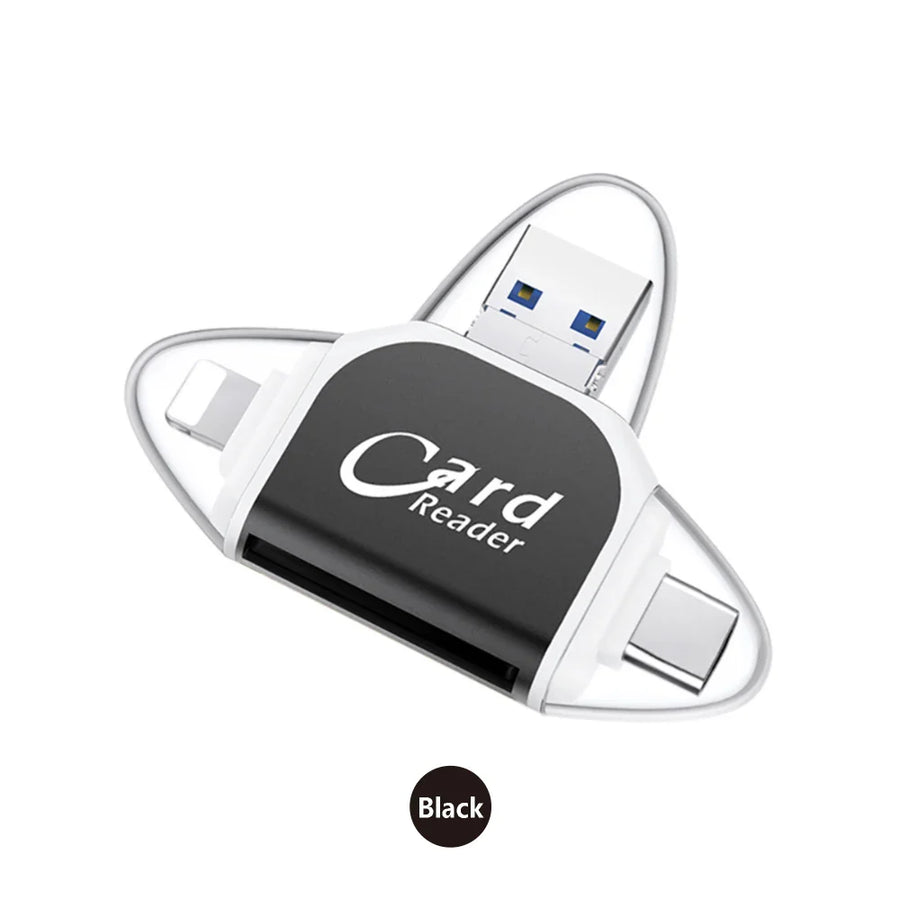 Multi-Port 4in1 Universal SD TF Card Reader - Image 6