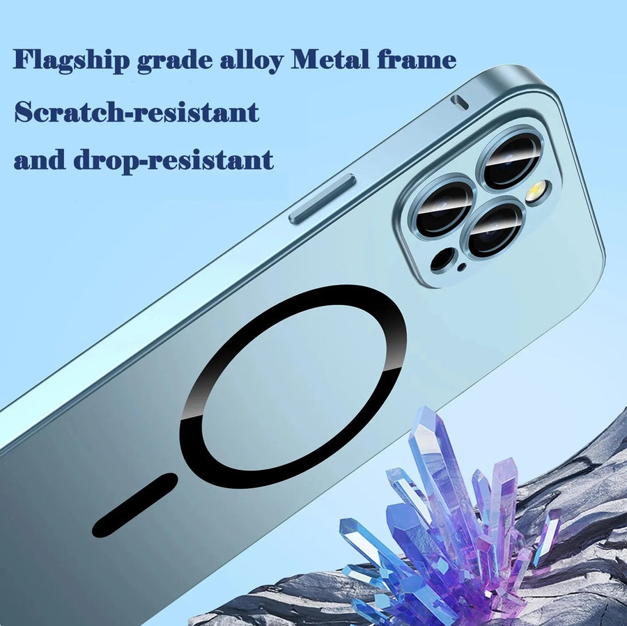 Magsafe Aluminum Frame Metal Bumper iPhone Case - Image 3