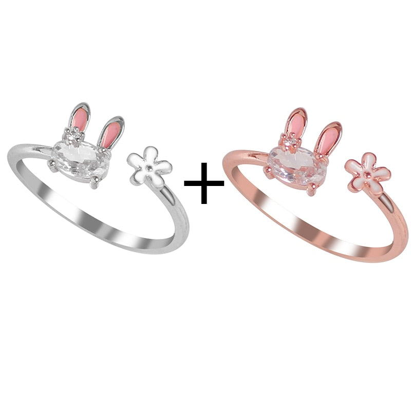 Magic Radiant Rabbit Charm Ring - Image 6