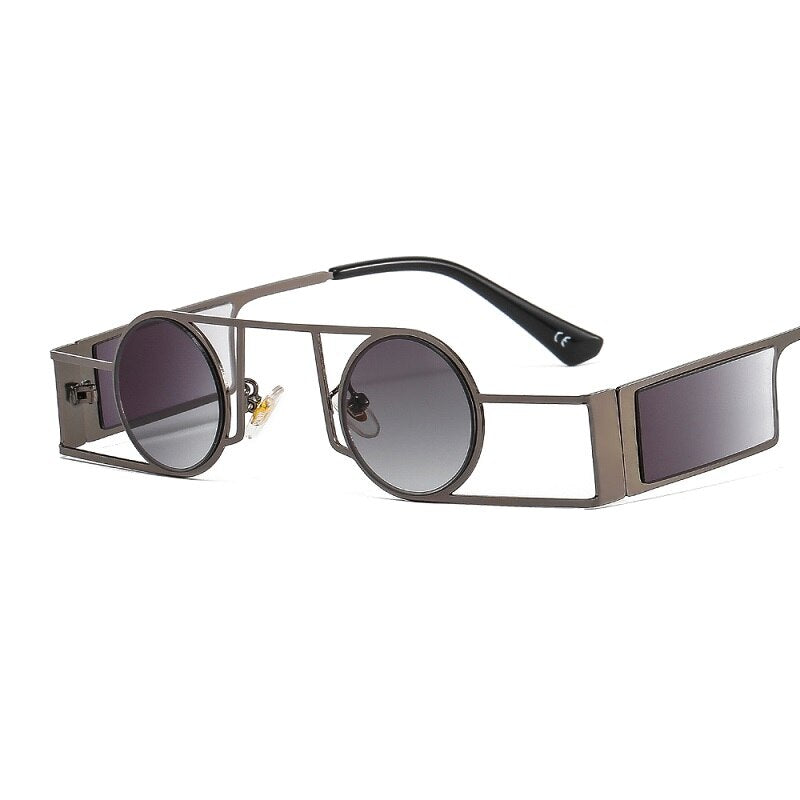 Elite Round Metal Frame Sunglasses - Image 8