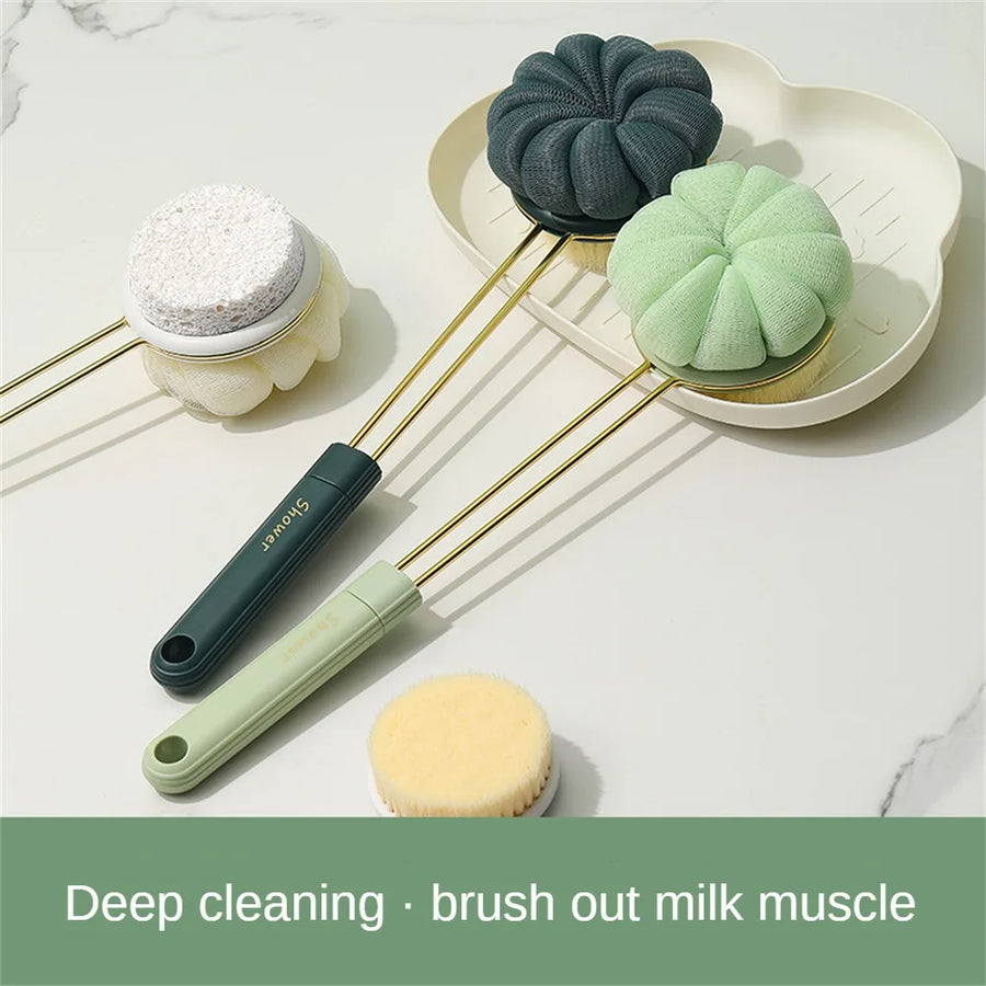 Long Handle Durable Ultra Soft Bath Brush - Image 1
