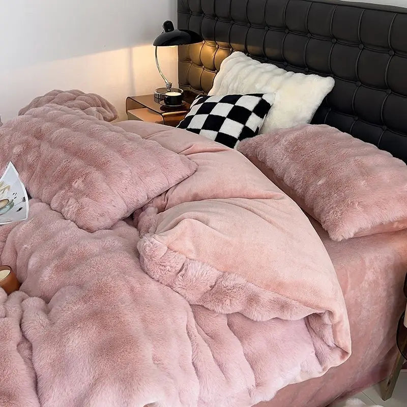 Cloud-Like Luxury Cozy Fluffy Bedding Set - Image 0