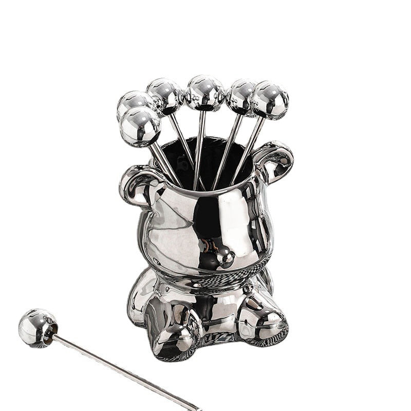 Nordic Tiny Bear Food Fruit Holder - Image 5
