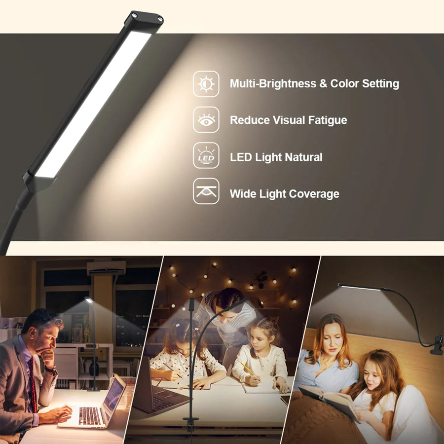 Adaptive Workspace Dimmable Flexible LED Lamp - Image 3