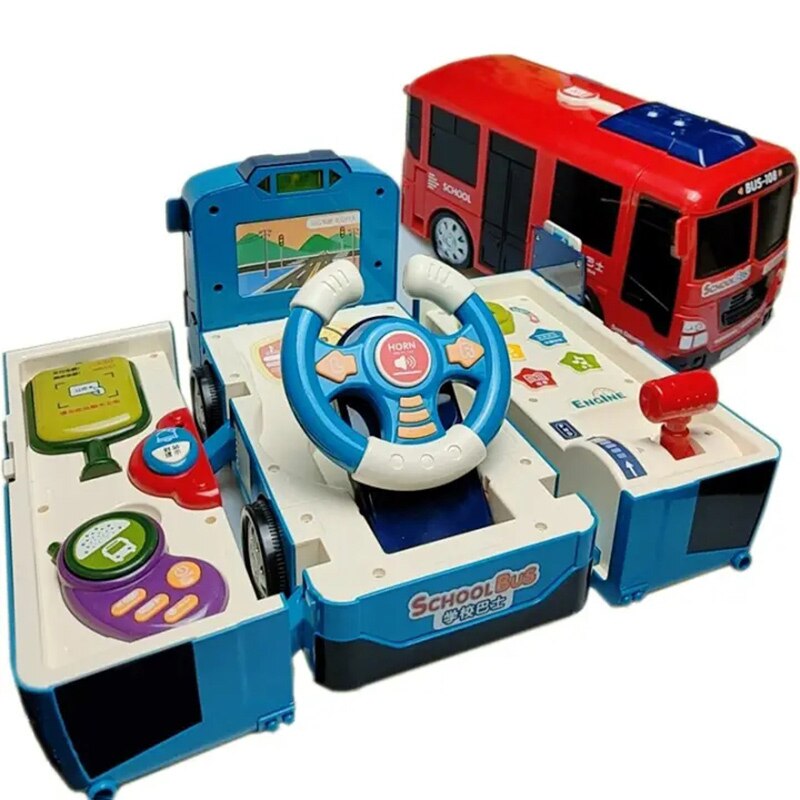 Adventure Express Transformation Playset Race Car Toy - Image 1