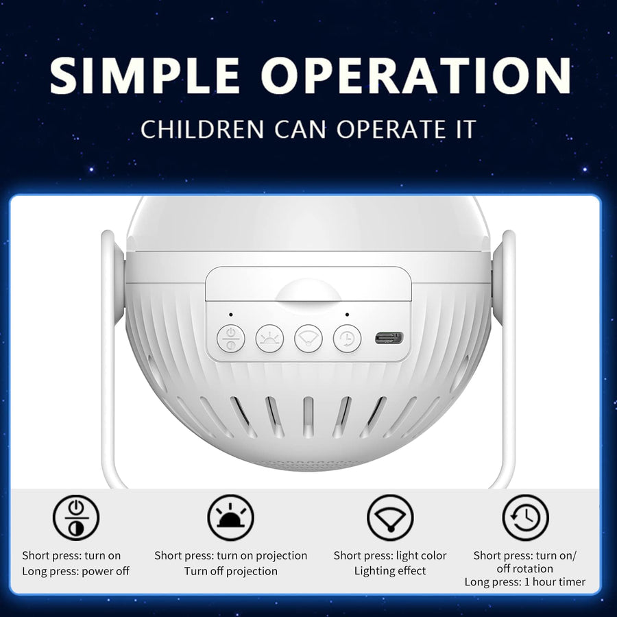 360 Galaxy Night Light Projector - Image 4