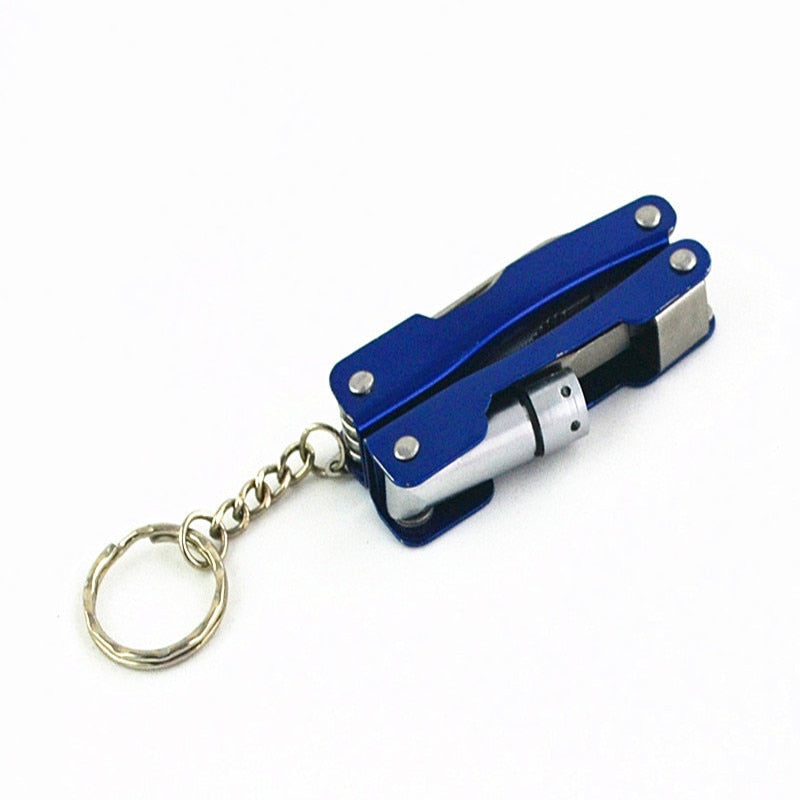 9in1 Explorers Aluminum Keychain Multitool - Image 2