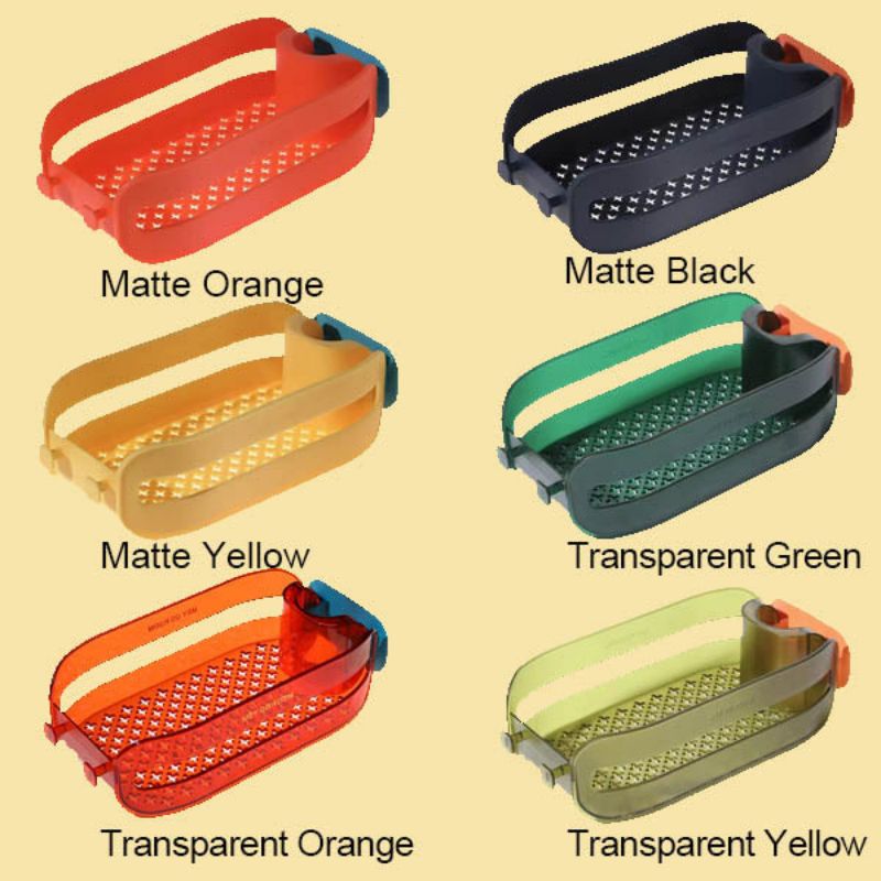 2in1 Sponge Holder Sink Organizer Rack - Image 11