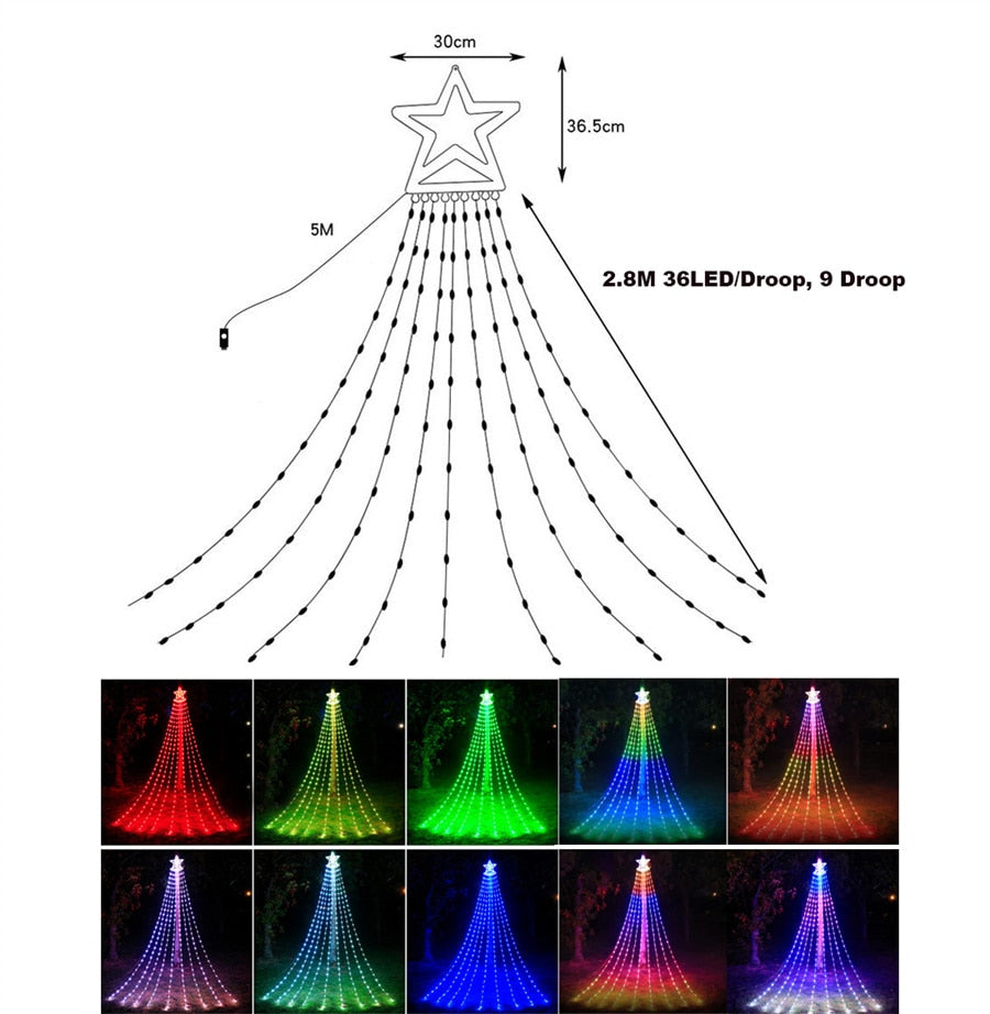 Creative Smart Christmas Tree Led String Light - Image 3