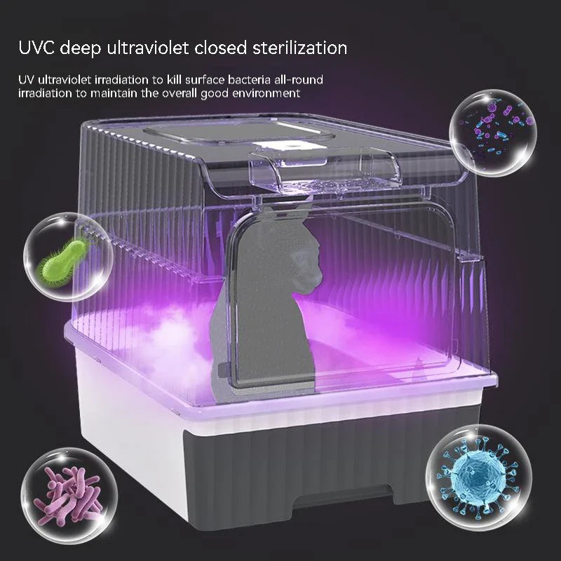 Rechargeable Deodorizing Ultimate Cat Litter Box - Image 4