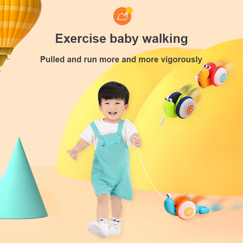 Interactive Early Learning Kids Snail Toy - Image 1