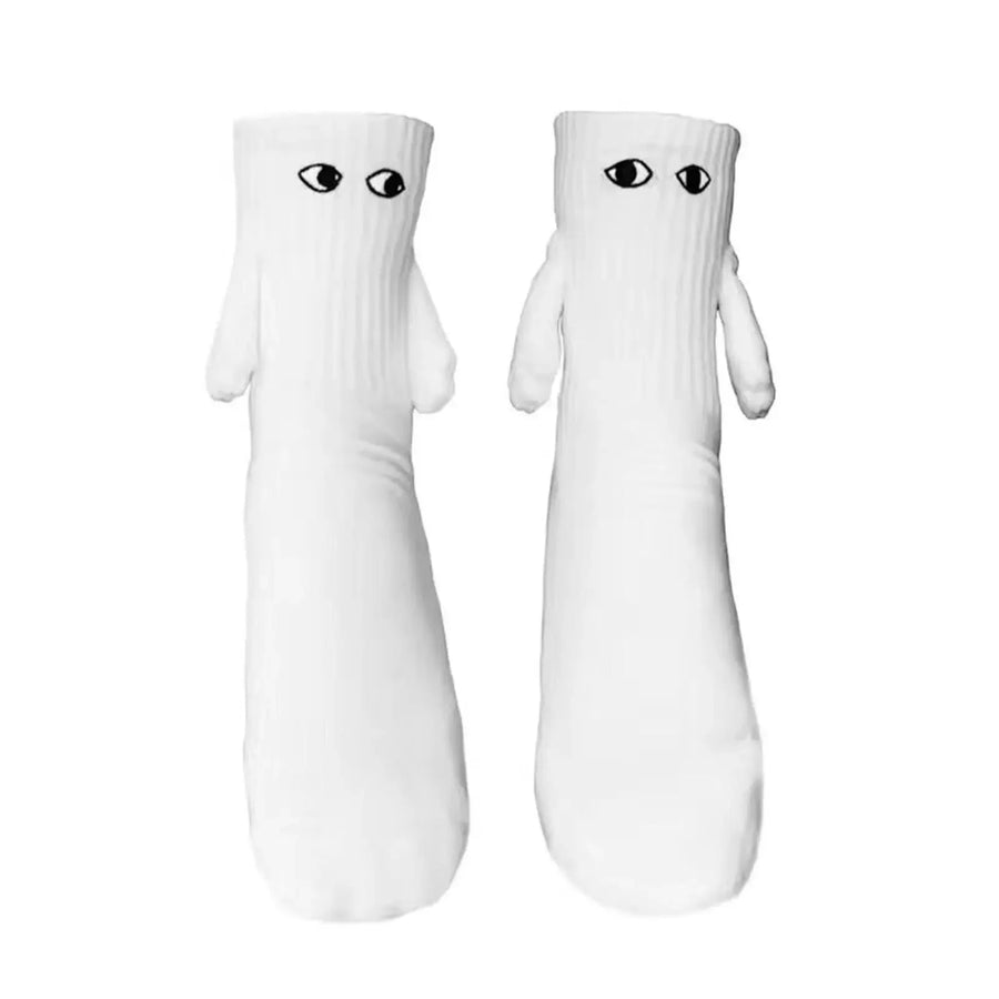 Magnetic Cute Attraction Holding Hands Couples Socks - Image 6