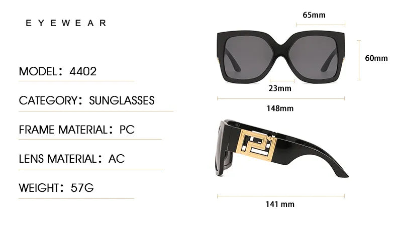 Leopard Unisex Sunglasses - Image 3
