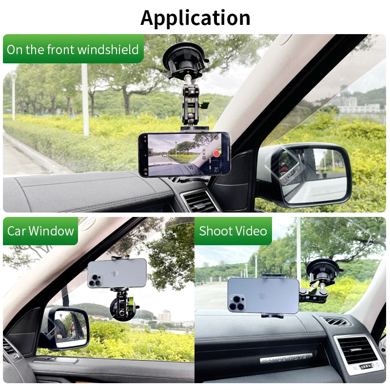 Sping Safe Rotating Long Arm Car Phone Holder - Image 2