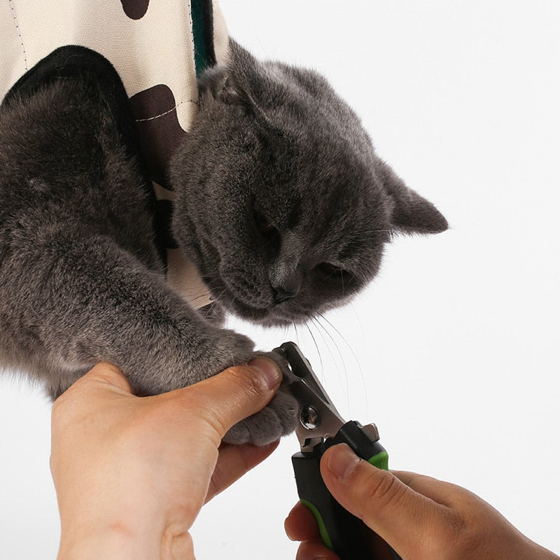 Cozy Cloud Cat Grooming Hammock - Image 1